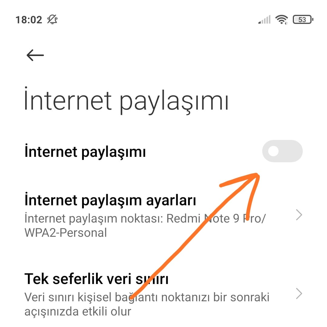 Xiaomi nternet Payla m Nas l Yap l r G ncel 2023 xiaomi-redmi-note-12-pro
